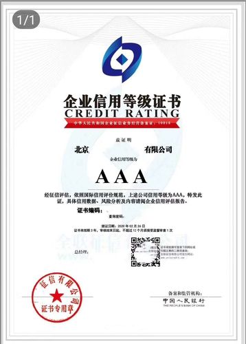 3a信用等级认证申请流程合鑫易(北京)企业管理