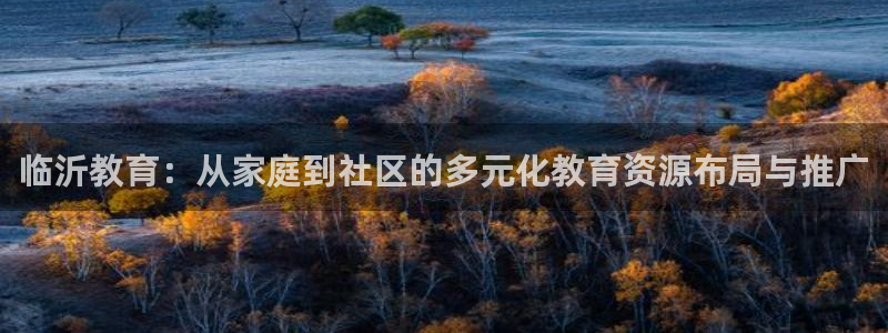 天狮天狮娱乐下载：临沂教育：从家庭到社区的多元化教育资源布局与推广