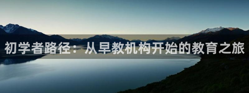 天狮天狮娱乐娱乐q:初学者路径:从早教机构开始的教育之旅