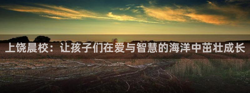 天狮娱乐官网:上饶晨校:让孩子们在爱与智慧的海洋中茁壮成长