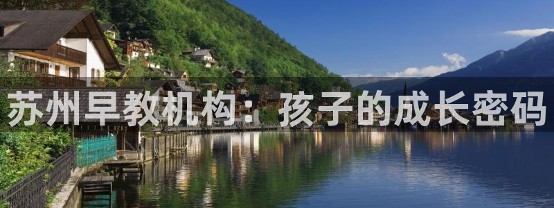 天狮娱乐丨天狮注册平台:苏州早教机构:孩子的成长密码